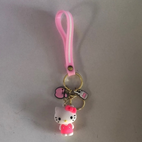 BRAND NEW 3 Sanrio Keychains:  Hello Kitty, Pom Pom, & Kerropi Keychain - Picture 3 of 7
